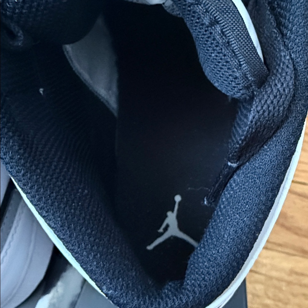 Nike Air JordanBlack White Low-Top Sneakers | Youth | Women’s - Picture 8 of 8